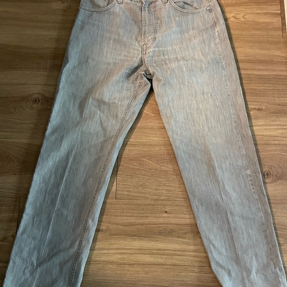 Hugo Boss Mens 34x32 Gray Jeans Sweet - Picture 1 of 5